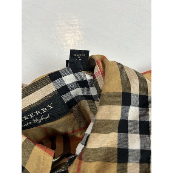 Burberry Tan Checkered Men's Shirt - Picture 4 of 8